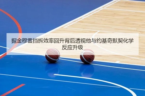 掘金穆雷挡拆效率回升背后透视他与约基奇默契化学反应升级